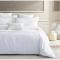 Ensembles de linge de linge de lit en coton blanc